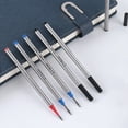 thumbnail image 2 of 10Pcs Metal Ballpoint Refills Replacement Ballpoint Pen Refills 0.5mm OR 0.7mm Tip Water Based Inks Quick Drying, 2 of 8