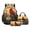 Yellow-Cardinal Daisy, variant on Kuiaobaty Cardinal Daisy Print Backpack with Lunch Bag & Pencil Case for Teens Large Capacity Backpack with Pencil Pouch Portable Lunch Box and Bookbag with Bottle Holder for School Picnic