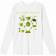 thumbnail image 4 of Matcha Treats All Things Matcha Adult White Crew Neck Long Sleeve Tee-Large, 4 of 6