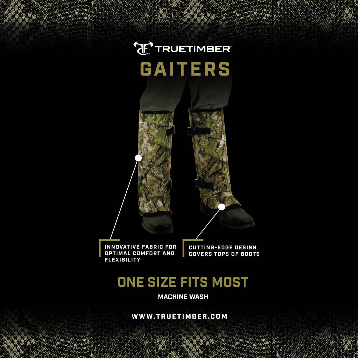 TrueTimber Unisex Snake Guard Hunting Gaiter