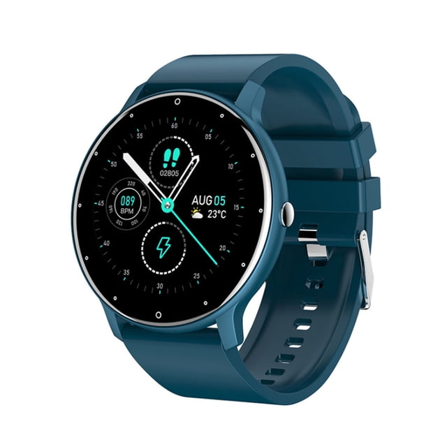 Reloj inteligente táctil de pantalla completa de 1,28 pulgadas Presión arterial Oxígeno sanguíneo