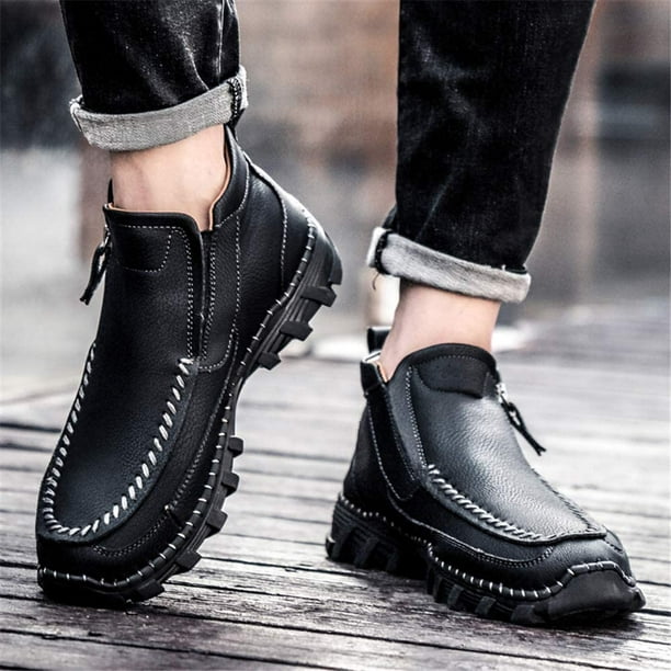 Mens Loafer Shoes With Metallic Decor Comfy Non Slip Slip On Driving Shoes  Mens Shoes Spring And Summer, Check Out Today's Deals Now