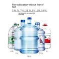 thumbnail image 5 of Dispensador de agua: bomba de botella de agua con tapas reutilizables para tapa de rosca o corona, dispensador de jarra de agua con carga USB para universal, 5 of 5