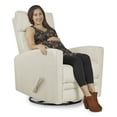 Dream On Me Chatham Basic Glider, Recliner, Rocker In Shell