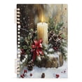 thumbnail image 2 of Notebook 8.3x5.7x0.4 Inch One Sizex1 Journey Note Diary Hardcover Notebook 60 Pages,80g Paper Writing Smooth and Not Easy to Break Beautiful Candle Pictures, 2 of 8