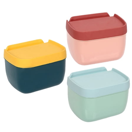 unbranded  3 Pcs Toilet Tissue Box Stand Tank Paper Holders Adhesive Travel