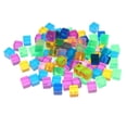 thumbnail image 1 of 100 Uds 6 Caras 16mm Dados Transparentes en Blanco Esquina Cuadrada para Jugar Juegos, 1 of 8