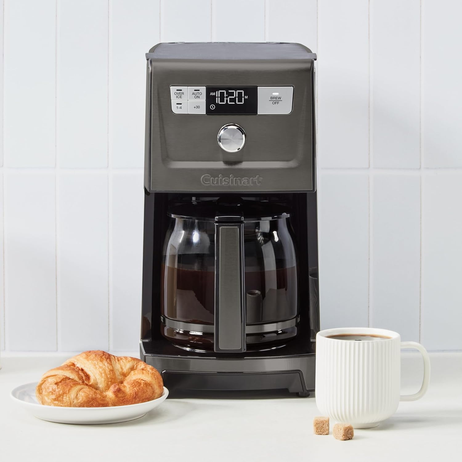 Cuisinart PerfecTemp® 14-Cup Programmable Coffeemaker, Black Stainless Steel