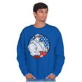 thumbnail image 3 of Street Fighter Vintage Video Game Men Big & Tall Sweatshirt Brisco Brands 5X, 3 of 5