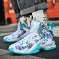 thumbnail image 6 of ChiVerve Youth Basketball Shoes - Breathable Athletic Sneakers for Boys Girls Teens | White Green, 10 Men, 6 of 6