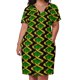thumbnail image 2 of Vestido holgado con bolsillo y bandera de Jamaiquina para verano, 2 of 6