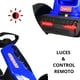 thumbnail image 2 of Montable Electrico Go Kart para Niños Largo Ajustable Luz 12v - Azul, 2 of 8