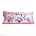 thumbnail image 1 of Emoji Licorne Oreiller de corps, 1 of 2