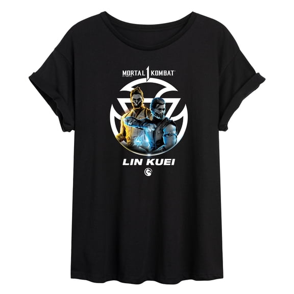 Mortal Kombat - Mk Lin Kuei - Juniors Ideal Flowy Muscle T-Shirt