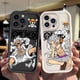 thumbnail image 2 of O-one p-pieces Luffys Anime para Apple iPhone 15 14 13 12 11 XS XR X 8 7 Pro Max Plus Pro funda de teléfono de escalera de ojo suave a prueba de golpes, 2 of 5