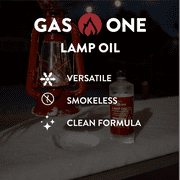 Gas One Liquid Smokeless Paraffin Lamp Oil, 32oz