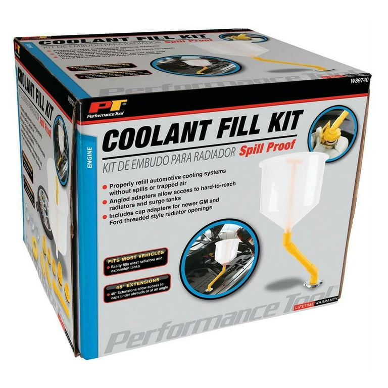 Performance Tool Spill-Proof Coolant Funnel Kits W89740