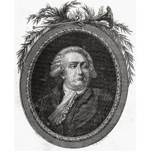 Honor Gabriel Riqueti Comte De Mirabeau 1749-1791 French Revolutionary Poster Print - 26 x 32