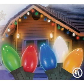 Giant Christmas Bulb Six Globe String Light Set Walmart Com Walmart Com