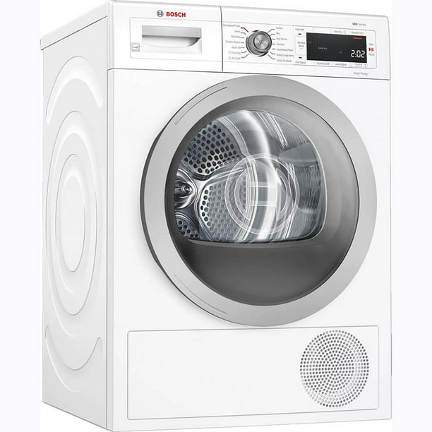 Bosch WTW87NH1UC 4.0 Cu. Ft. White Compact Heat Pump Dryer