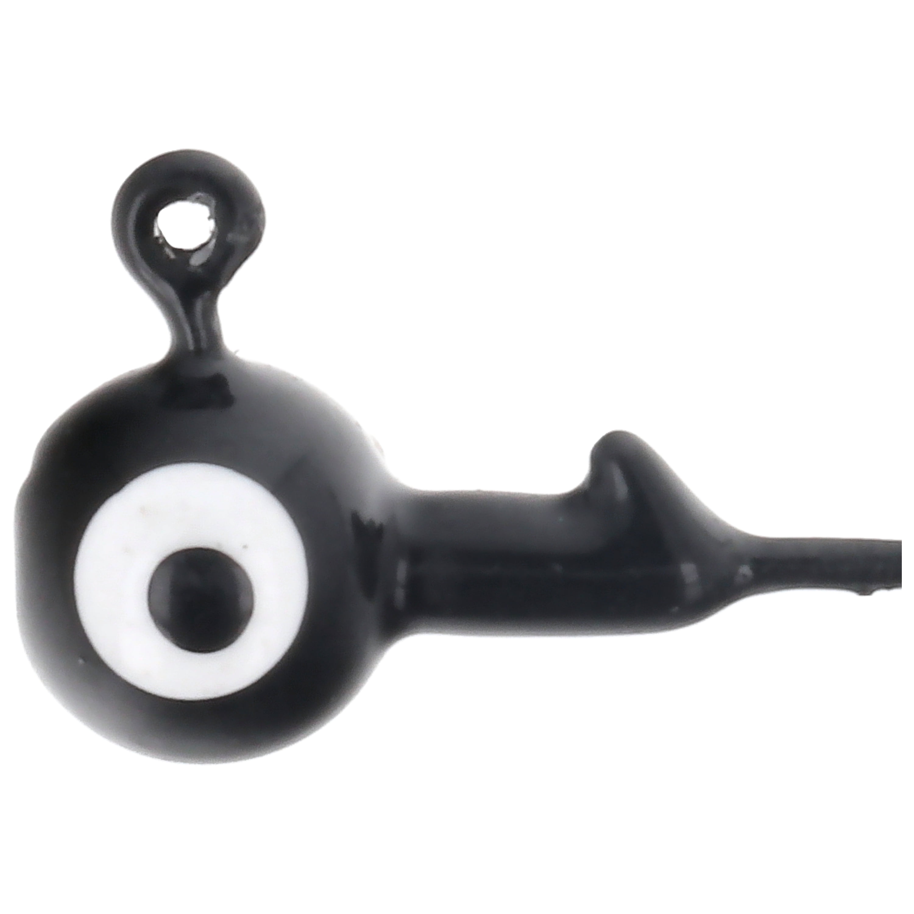 Eagle Claw Tin Ball Head Jig - Double eye - 5 pack - 1/16 oz - Black