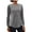 Dark Gray, variant on Weardear Long Sleeve Workout Tops for Women Crewneck Yoga Shirts Lightweight Athletic Gym Running Sport Casual T-Shirt