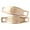 Embossed | Impact Engraving, variant on MedicEngraved Rose Gold Stainless Steel Custom Medical Alert Bracelet - 4mm Paperclip Link
