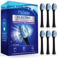 thumbnail image 1 of Cabezales de repuesto para cepillos de dientes eléctricos MySmile, 6 paquetes, 1 of 5