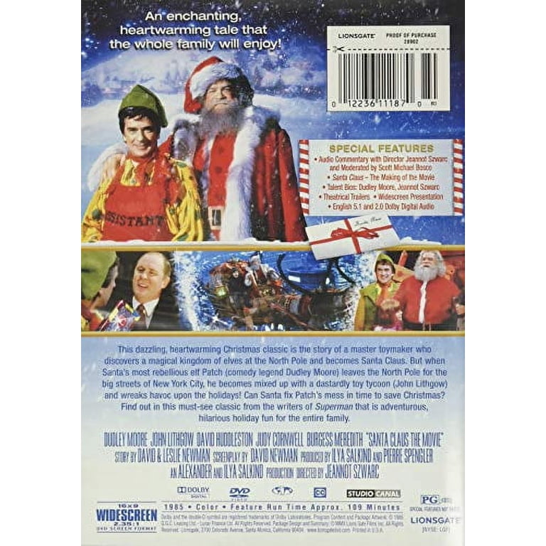 Santa Claus: The Movie (25th Anniversary) (DVD), Lions Gate