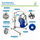 thumbnail image 4 of Grúa para Paciente / Elevador para Traslado De Paciente Discapacitados | Estructura de Acero | Incluye Arnés | Soporta hasta 180kg, 4 of 6