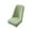 Light Green, variant on Yonrjhukm Elastic Dining Chair Cover, Half Round Stretch Chair Protector, Soft Flock Fabric, Durable and Machine Washable, Universal Fit for Curved Chairs, Ultimate Protection for Furniture