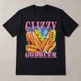 thumbnail image 5 of Glizzy Gobbler Hot Dog Graphic T-Shirt, Funny Food Tee, Unisex Classic Fit, 5 of 7