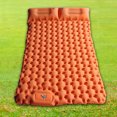 thumbnail image 4 of Colchones inflables de aire TPU Nylon Portable Camp Tent Sleeping Mat (naranja), 4 of 6