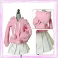 thumbnail image 3 of Ropa para muñecas BJD 1/3 perfecl Sudaderas con Capucha Plisada Blanca de Cosplay, 3 of 7