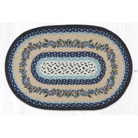 Capitol Importing 65-312BV 20 x 30 in. OP-312 Blueberry Vine Oval Patch