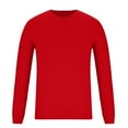 thumbnail image 6 of Dgankt Mens Sweater Fashion Casual Solid Color Warmth Laziness Loose Round Neck Long Sleeve Sweater,Size M-2XL, 6 of 6