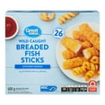 thumbnail image 1 of Bâtonnets de poisson panés Great Value 680g, 1 of 6