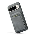 thumbnail image 4 of Compatible with Magsafe Magnetic 2 in 1 Detachable Wallet Case with Card Holder for Google Pixel 8 Pro, for Women Men, PU Leather Flip Kickstand Credit Slots for Google Pixel 8 Pro, Gray, 4 of 8