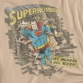 thumbnail image 2 of Superman T-Shirt Superhombre 2 Unisex Graphic Tee For Men & Women, 2 of 7