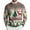 02#Khaki, variant on Dwelliawo Sweaters for Men Knit Snowflake Xmas Christmas Print Sweaters Casual Crewneck Long Sleeve Sweater Relax Fit Fall Winter Pullover Sweaters Clearance Wine 2XL