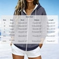 thumbnail image 3 of Kinrui Womens Zip Up Striped Hoodies Casual Long Sleeve Thin Fleece Lined Sweatshirts Fall Winter Track Jackets with Pockets 2XL, 3 of 6
