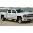 thumbnail image 2 of Fits 2019-2021 Ford Ranger GEM Tube Nerf Bar 300099 Octa Series; With Step Pads; Octagonal; Chrome; Silver; Aluminum; With End Caps; Rocker Panel Mount; With OEM Style Plastic Bracket Covers, 2 of 2