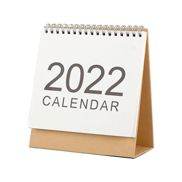 Calendario De Escritorio 2021-2022, Planificador Mensual, Organizador Diario, Oficina, Decoración Del Hogar Kearding EL016324-00