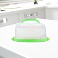 thumbnail image 2 of Miangastore Reusable Cake Pastries Box Portable Cake Storage Holder Plastic Cupcake Box, 2 of 8