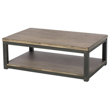 Heritage Rustic Wood And Metal Coffee Or Tea Table Vintage Heritage Rustic Wood And Metal Coffee Or Tea Table Vintage Style L