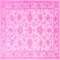 thumbnail image 1 of Ahgly Company Indoor Square Persian Pink Traditional Area Rugs, 3' Square, 1 of 4