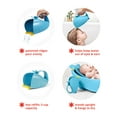 thumbnail image 3 of Skip Hop Baby Bath Rinse Cup, Moby Tear-Free Waterfall Rinser, Blue, Age 0+, 3 of 13