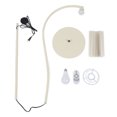 thumbnail image 2 of Metal Standing Floor Lamp, Dimmable Remote Control LED Standing Lamp with Foot Switch, Modern Reading Lamp for Living Room, 2 of 7