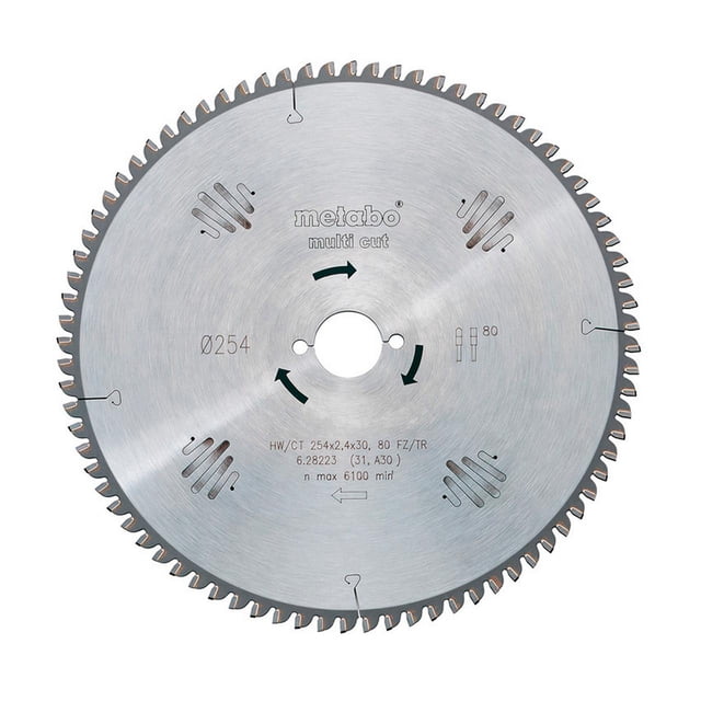 Disco Para Sierra Circular Hw/Ct 216X30 METABO 628077