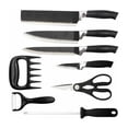 thumbnail image 1 of Juego de cuchillos de cocina de acero inoxidable de 8 piezas, 1 of 3
